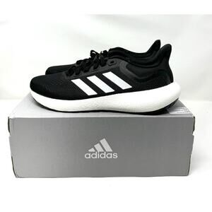 Adidas Men Shoes Pureboost 22 , Black/White/Carbon, Size 8.5